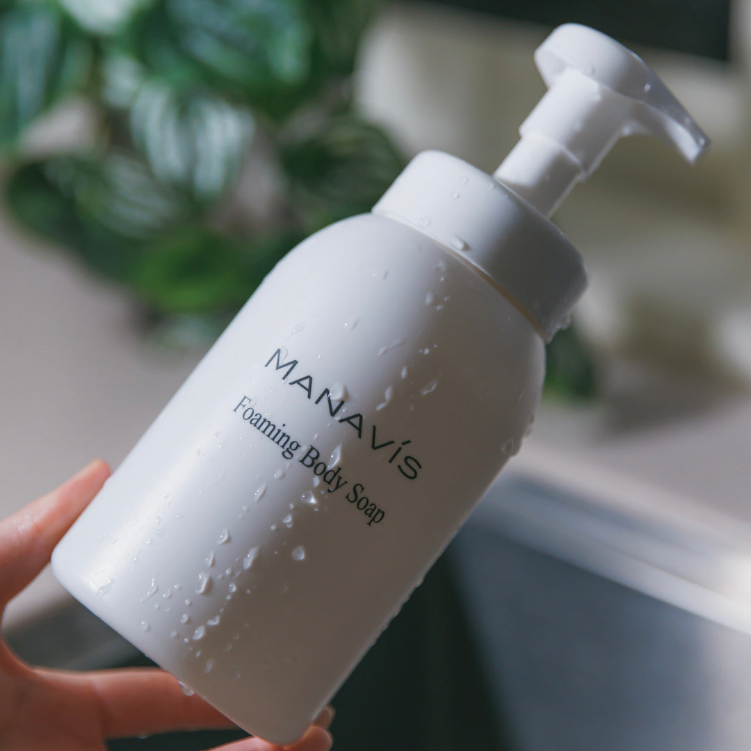 Foaming body soap set (refill & special bottle)