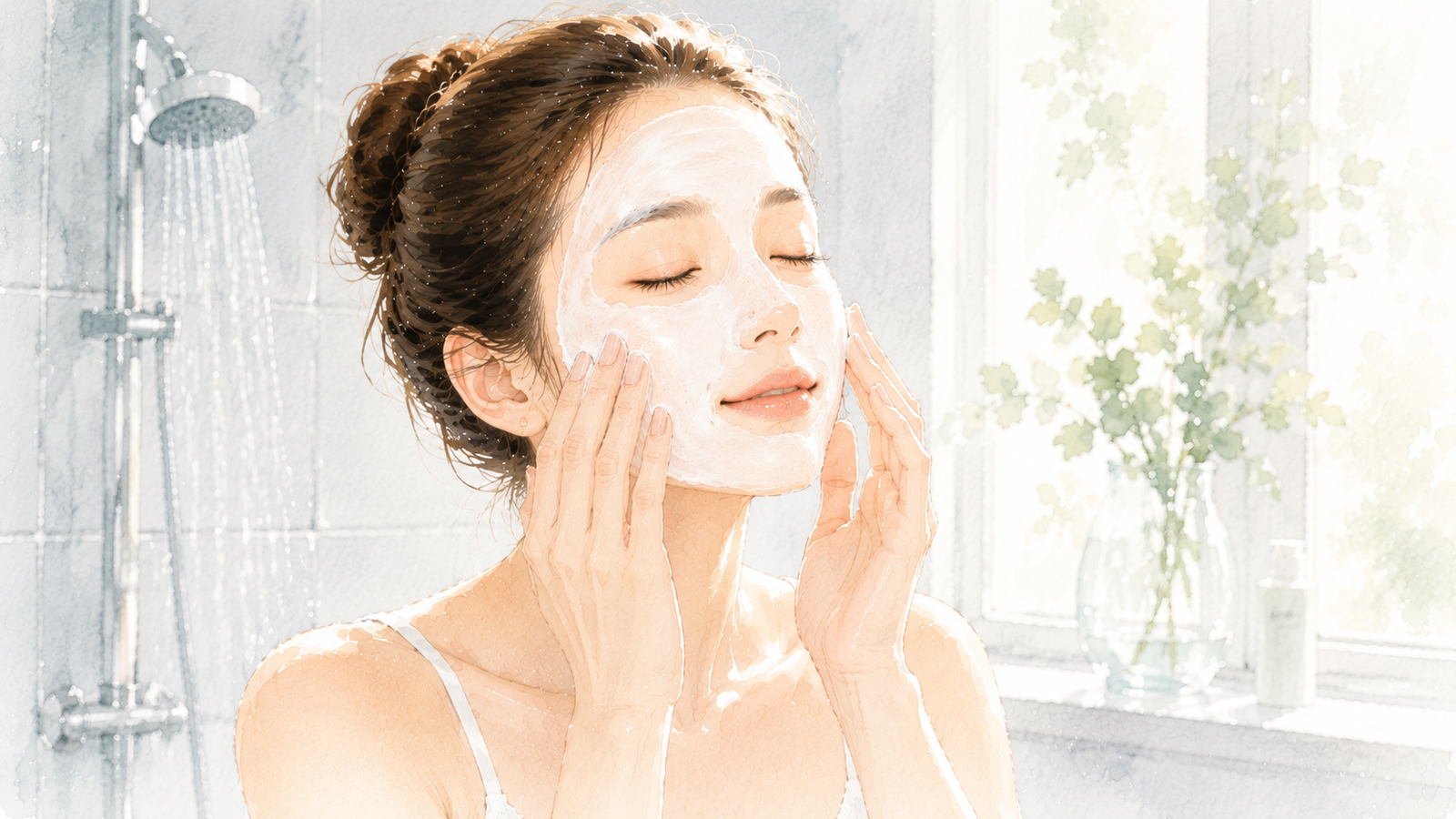 マナビス化粧品 インバスケア「夏こそ試したい「インバスケア」
美肌を育てる「落とす・洗う・うるおす」の基本ケア」のきのイメージ画像