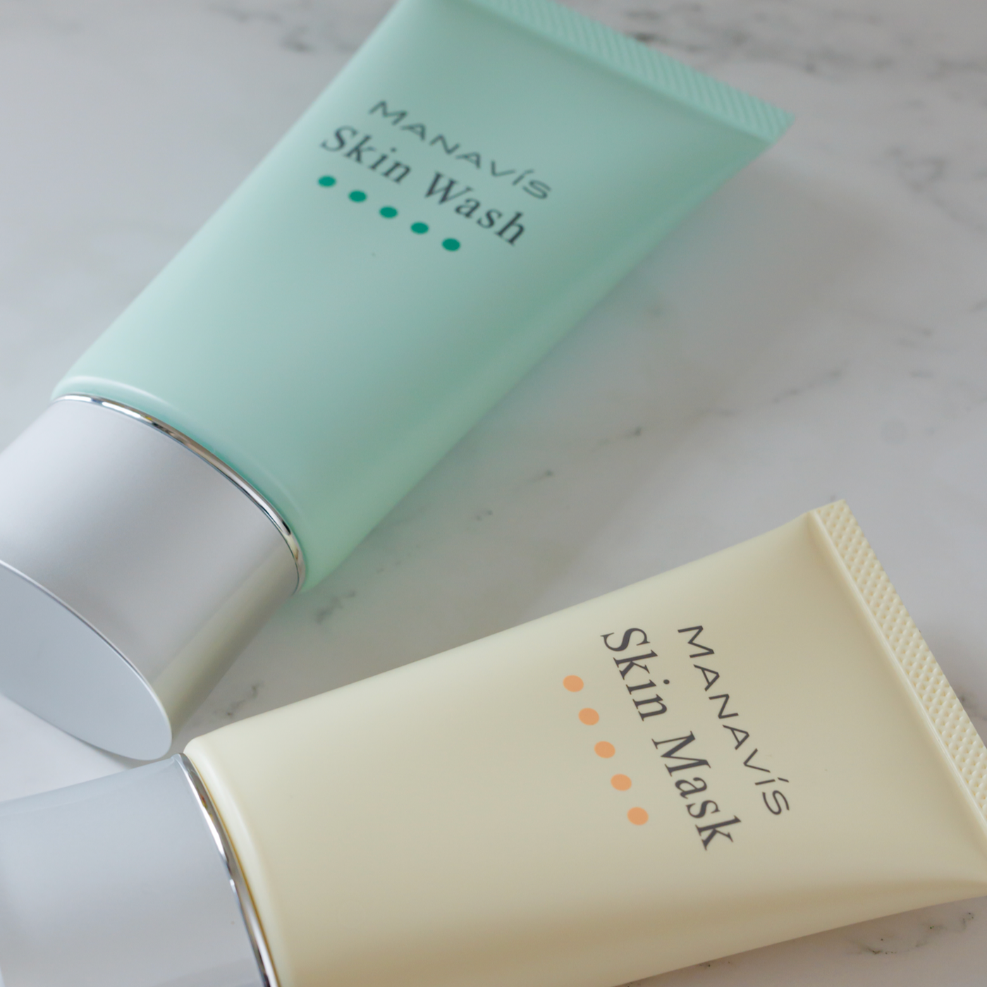 Manavis starter set [Skin wash + skin mask + foaming net] (approx. 5 days)